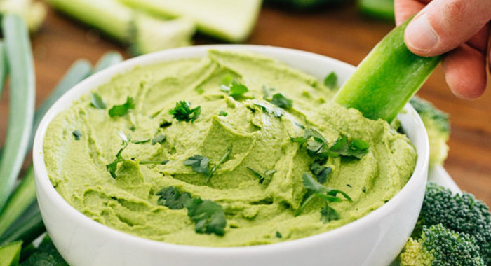 Зеленый хумус