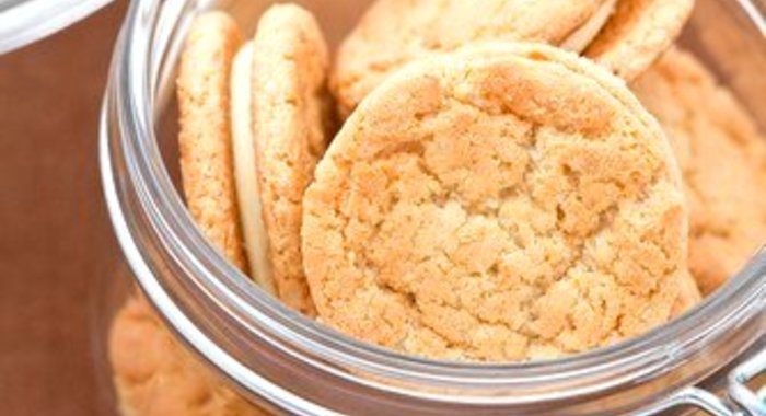 Картофельное печенье с лимонным кремом