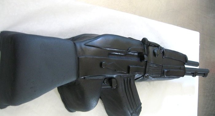 Торт Автомат Kалашникова