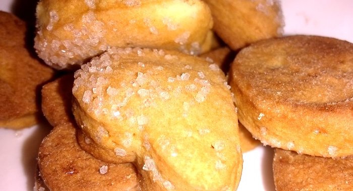 Сахарное песочное печенье