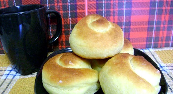 Лимонные булочки на кукурузной муке