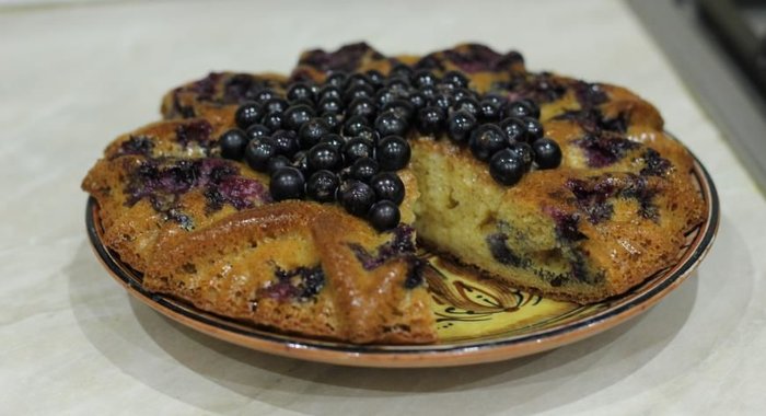 Пирог со смородиной