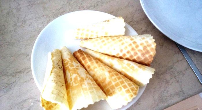 Вафельные трубочки