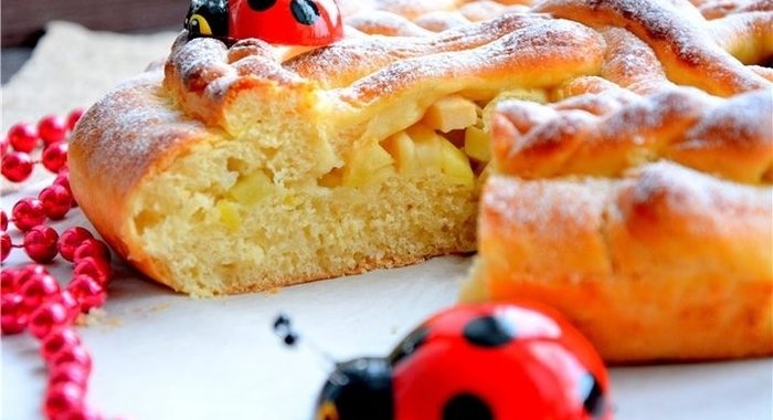 Яблочный пирог «Фантазия»