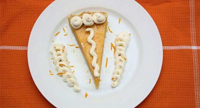 Лимонный торт