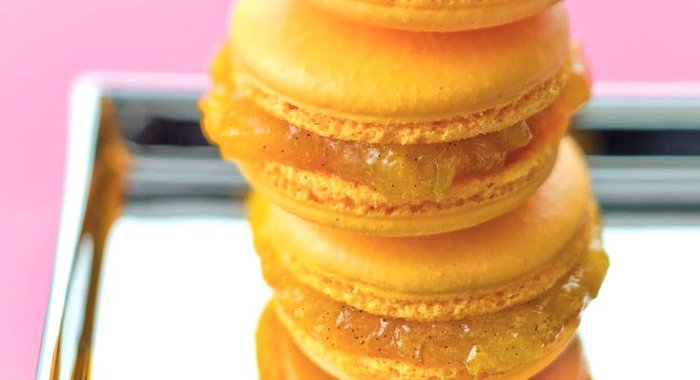 Пирожные «Абрикосовый макарон»