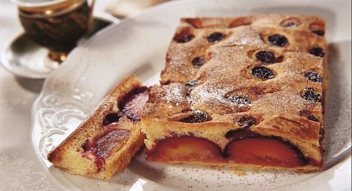 Сливовый пирог