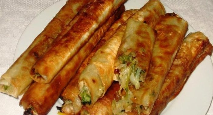 Вертута с капустой