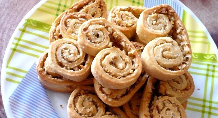 Постное ореховое печенье