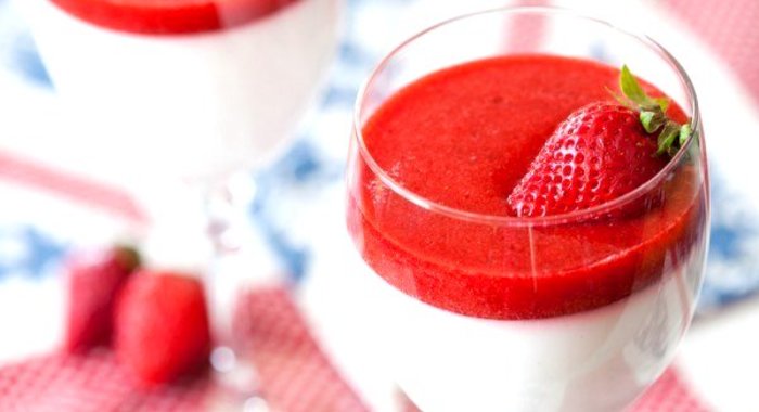 Творожное желе