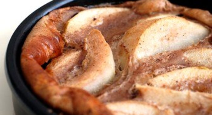 Грушево-миндальный тарт