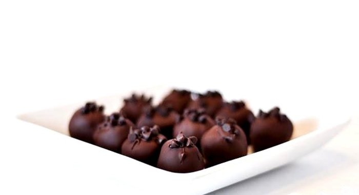 Шоколадное печенье-трюфели