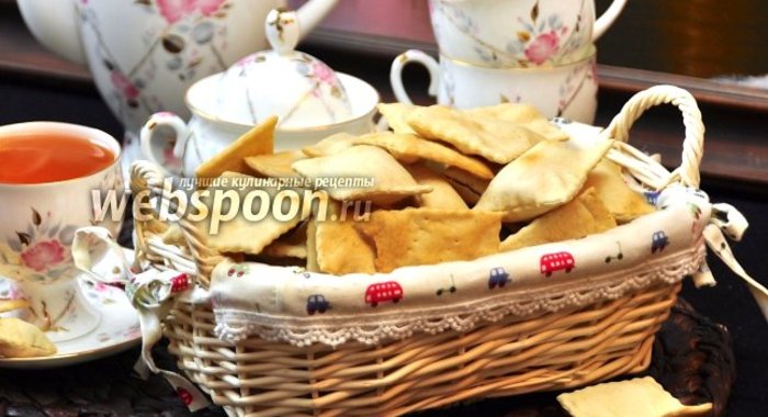 Галетное печенье с корицей