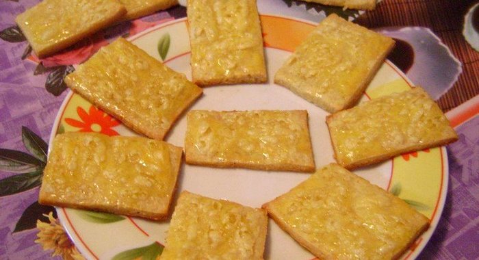 Печенье с сырным вкусом