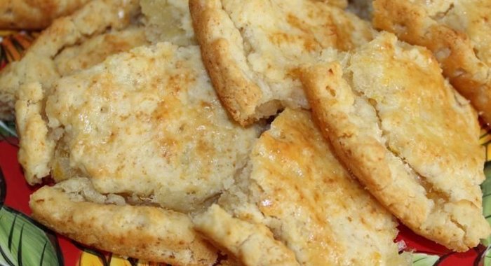 Лимонное печенье