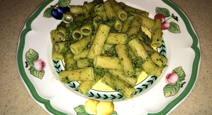 Тортильони с базиликом