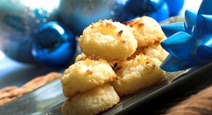 Хрустящее кокосовое печенье