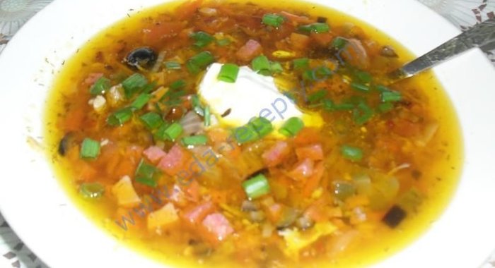 Домашняя солянка