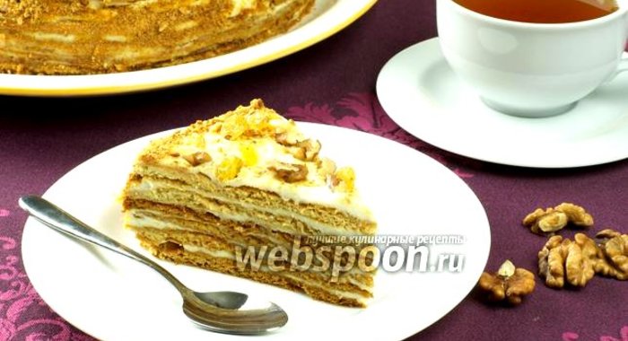 Торт «Медовик»