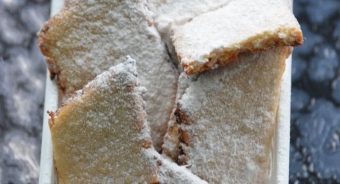 Постное лимонное печенье