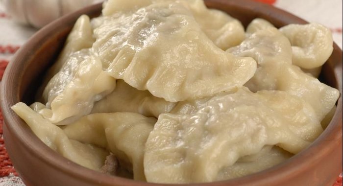 Пельмени из утки с грибами