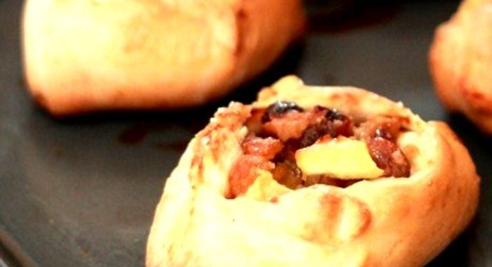 Яблочная начинка с кальвадосом