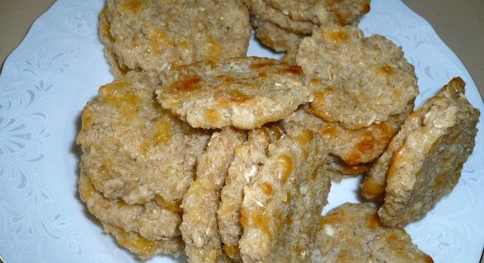 Овсяно-сырное печенье