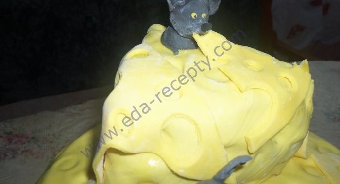 Торт Сыр с мышками