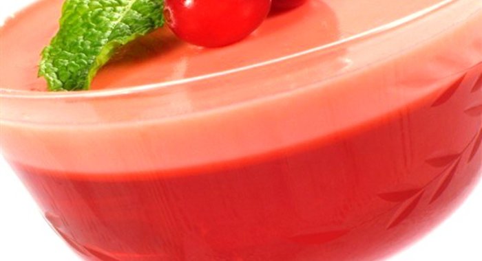 Клубнично–йогуртовое желе