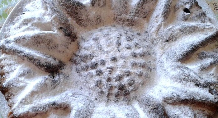 Постный банановый пирог