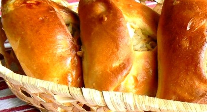 Расстегай с капустой и рыбой