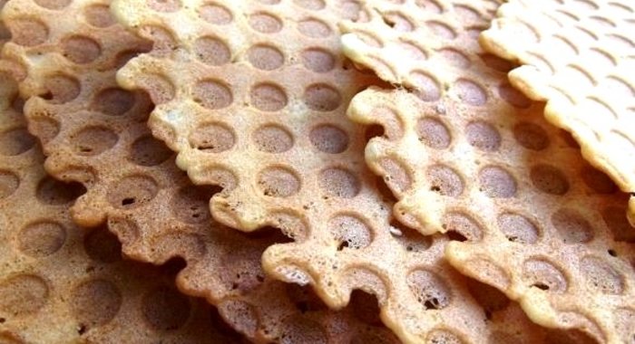 Вафли диетические в вафельнице
