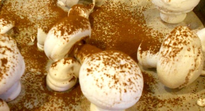Печенье Шампиньоны с крахмалом