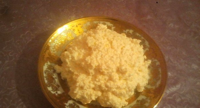 Творожная масса с чесноком