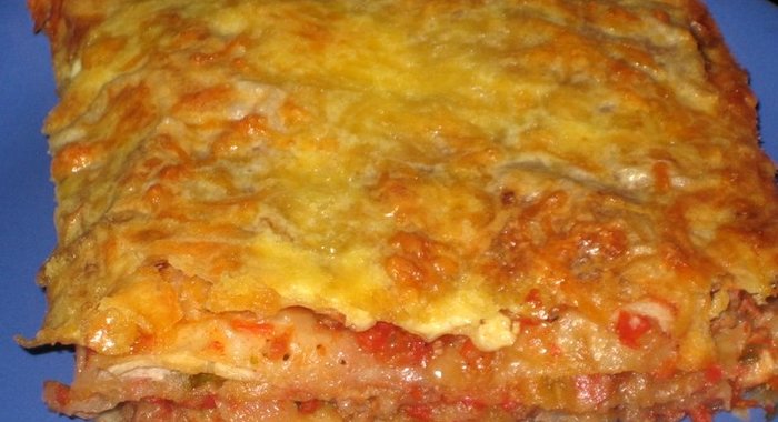 Лазанья из лаваша
