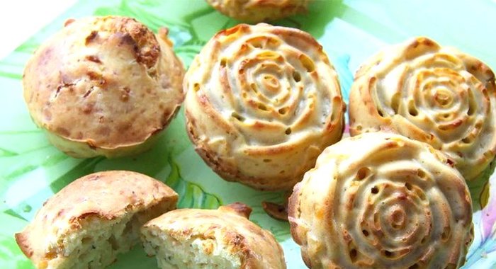 Сырные маффины