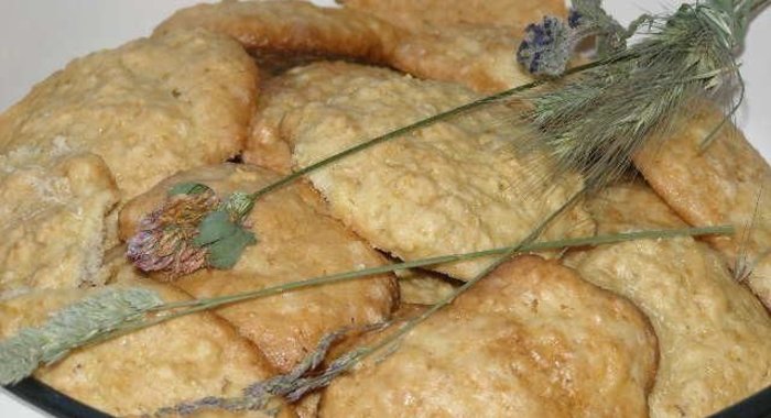 Постное овсяное печенье
