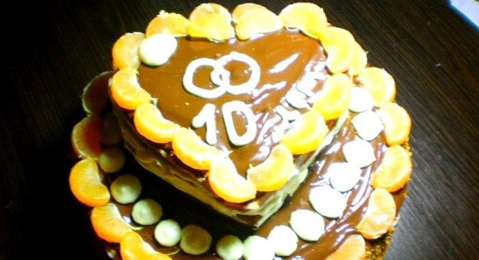 Торт на 10 лет