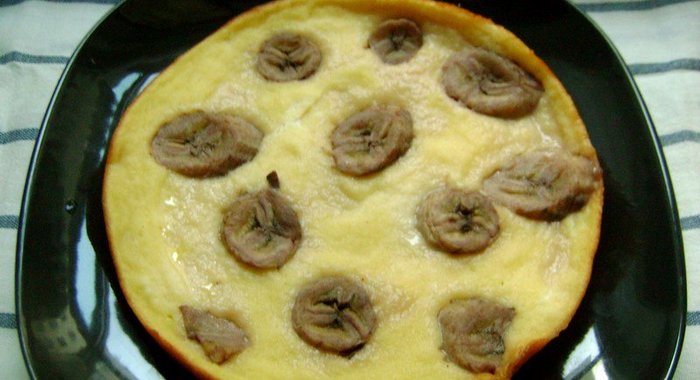 Банановый манник в мультиварке