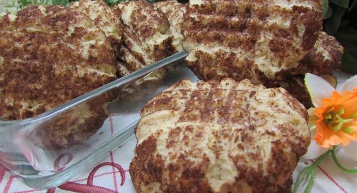 Песочное печенье с корицей