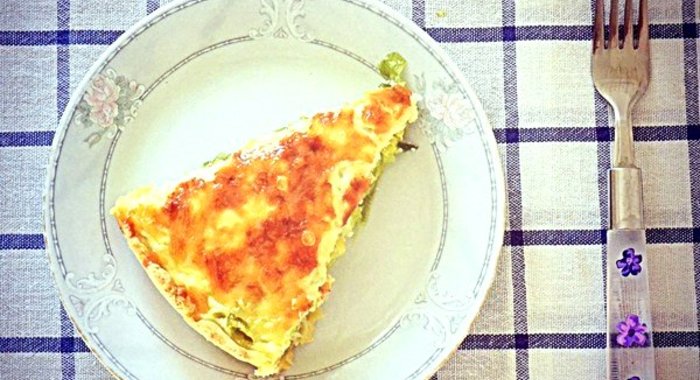 Французский луковый пирог