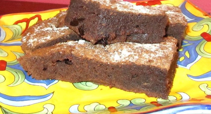 Брауни с черносливом