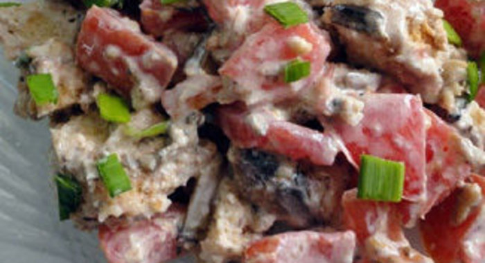 Салат с фасолью