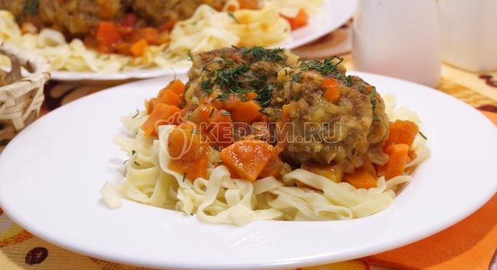 Тефтели с подливой