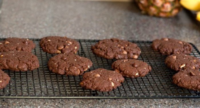 Шоколадно-ореховое печенье без муки