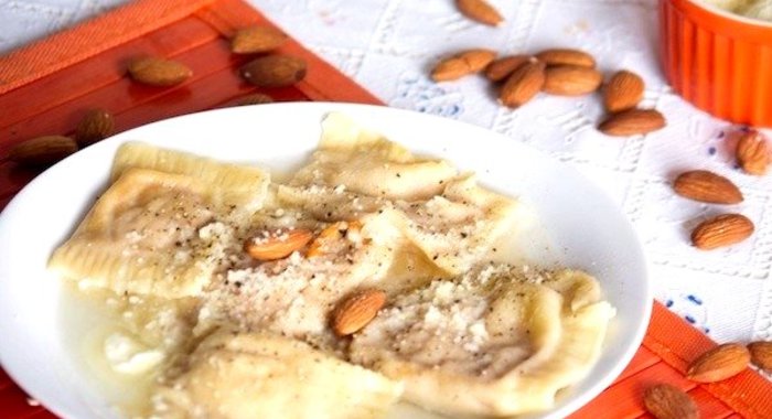 Тортелли с тыквой и рикоттой