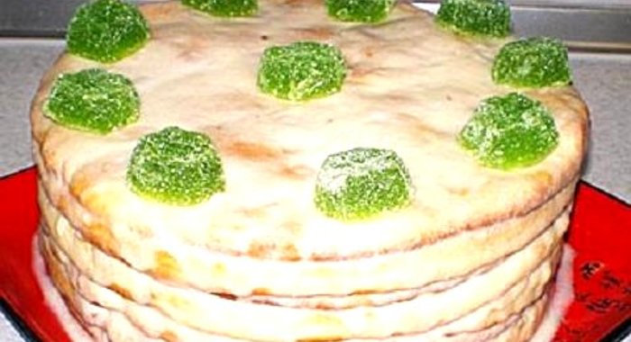 Торт творожный Наполеон