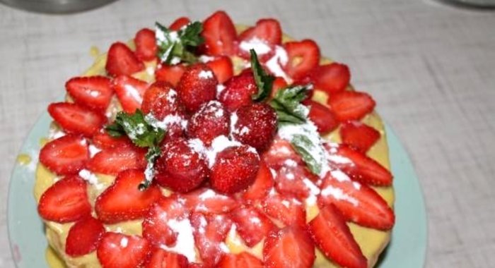 Медовый торт на сковороде