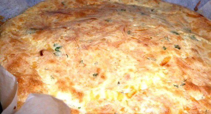 Сырный пирог-суфле