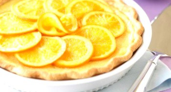 Апельсиновый торт с миндалем